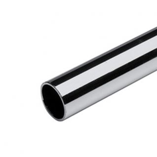 chrome-plated,round